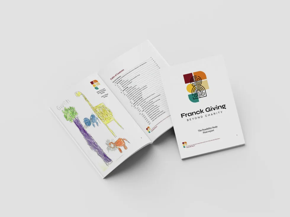 Franck Giving Feasibility Study brochure